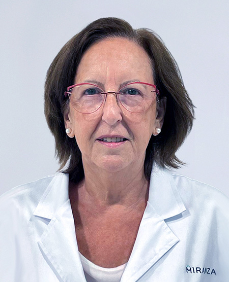 La doctora Isabel Aibar, especialista en oftalmología general en Miranza Passeig Mallorca