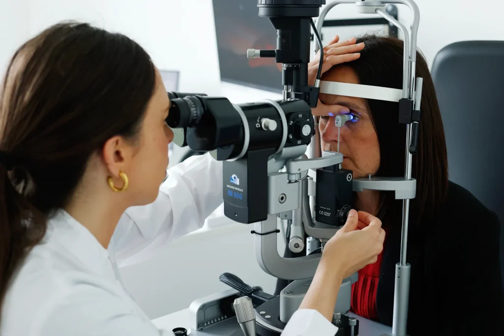 Revisión retina Clínica Miranza