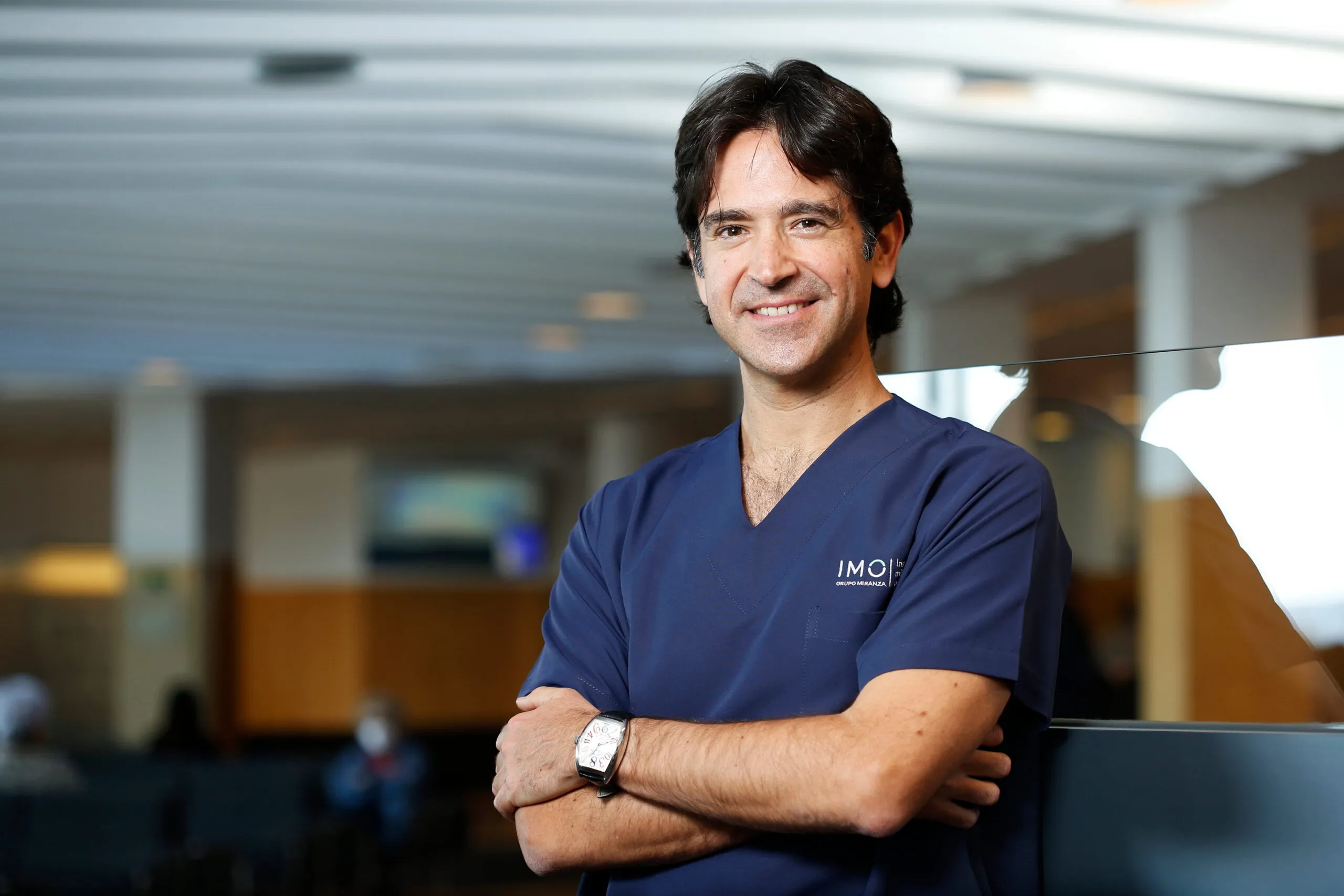 Dr. Marco Sales, nuevo presidente de la Sociedad Española de Oculoplastia, en su nombramiento reciente durante el congreso celebrado en Santander.