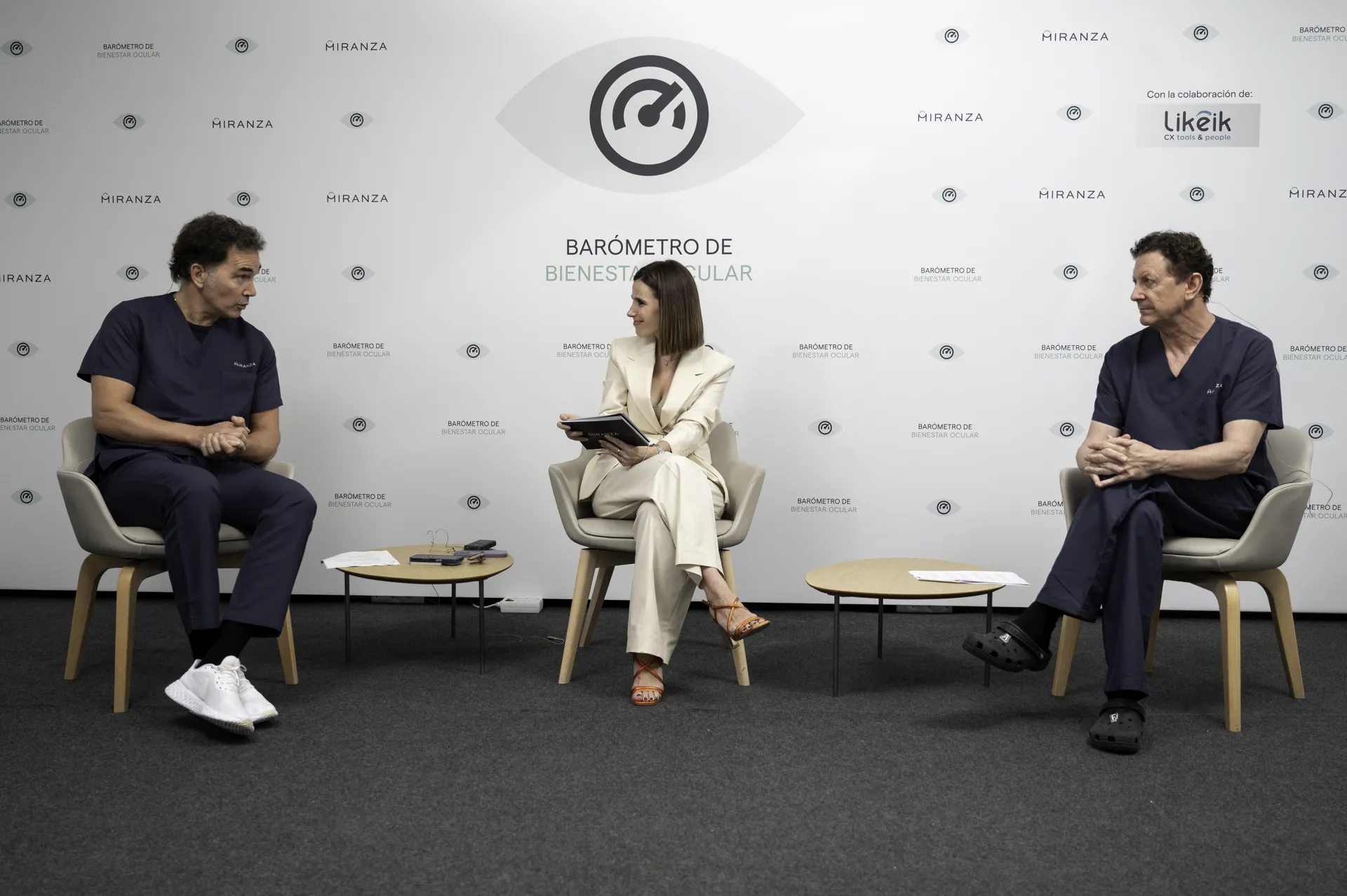 Mesa de especialistas durante la presentación del 6º Barómetro de Bienestar Ocular, octubre de 2026
